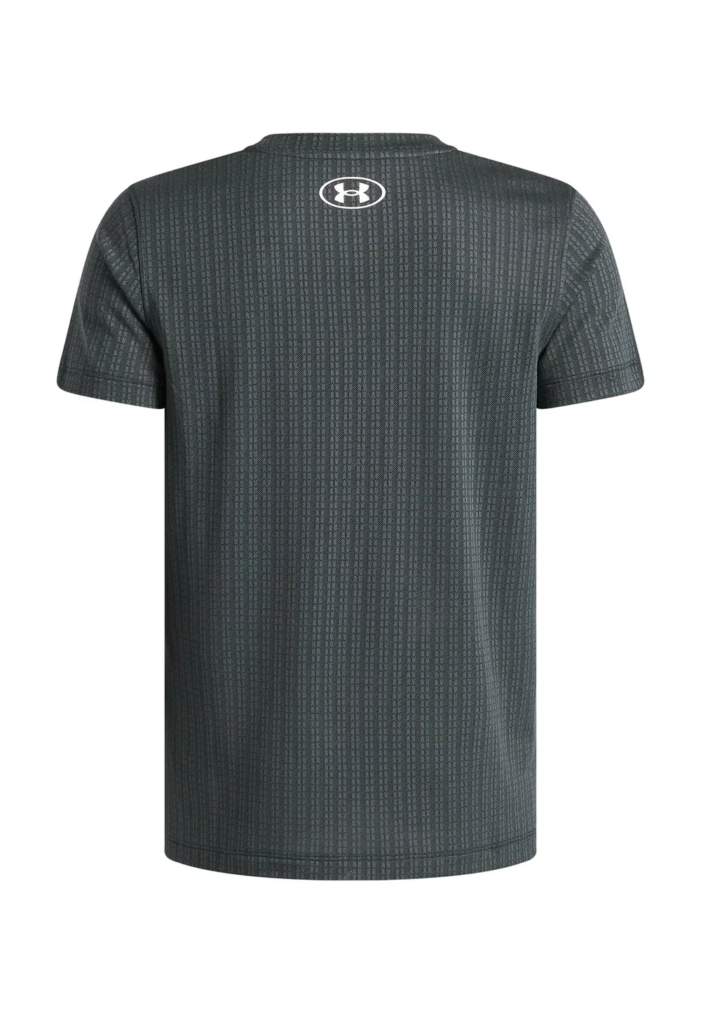 Спортивная футболка с жаккардовым рисунком и вентиляцией Under Armour, Ultimate Black — фото 2