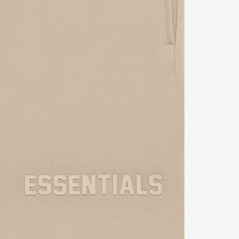 Детские спортивные штаны из трикотажа Athflow Fear Of God Essentials, Beige Gray — фото 4