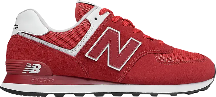 

Кроссовки New Balance 574 'Crimson Red', красный