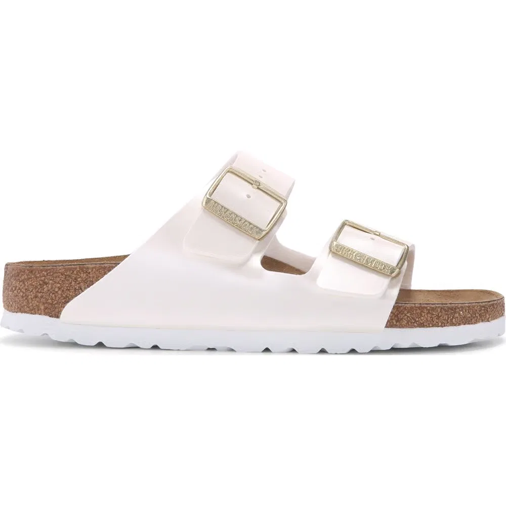 Детские сандалии Arizona с анатомической стелькой Birkenstock, Pearl White — фото 2