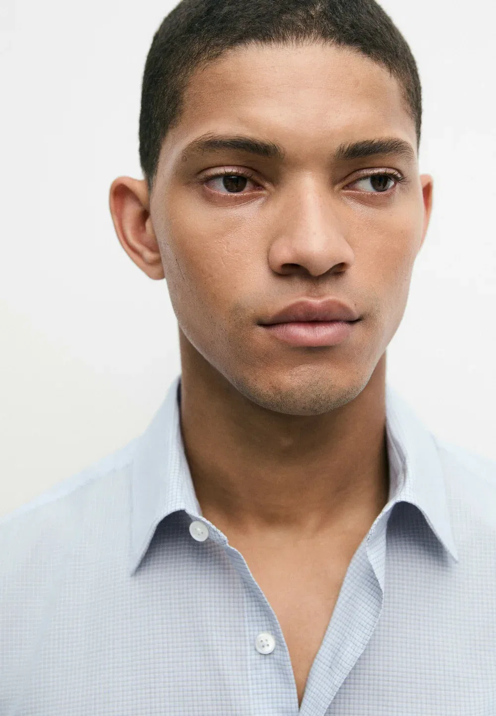 Рубашка Massimo Dutti, Dark Blue — фото 4