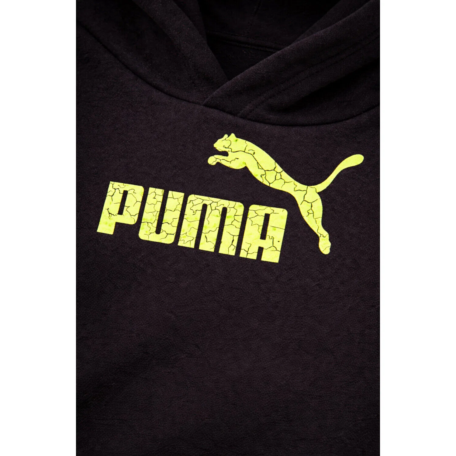 Детский спортивный костюм с логотипом Minicats No. 1 Logo Puma, Schwarz Gelb Schwarz — фото 3