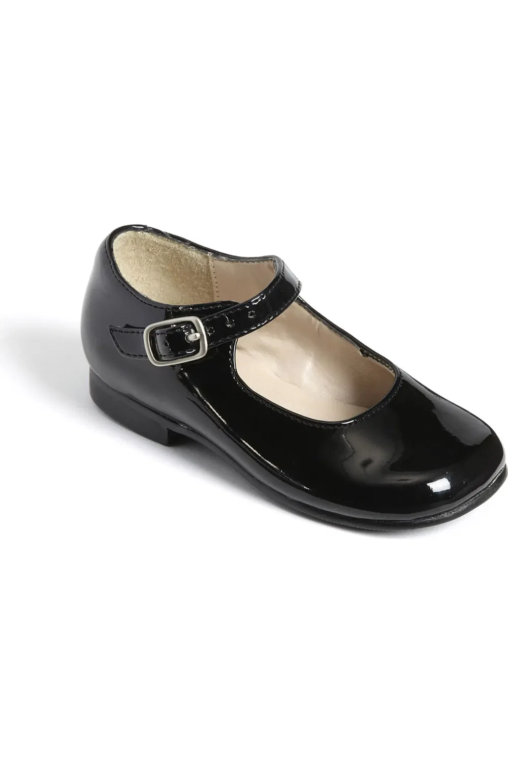 Детские туфли Мэри Джейн с круглым носком Bonnett Nina, Black Patent