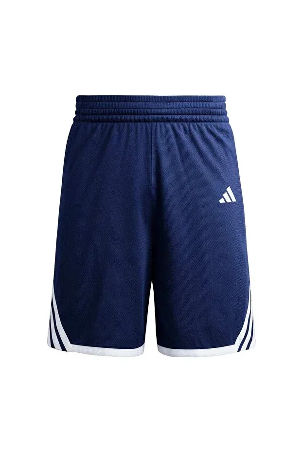 Детские спортивные шорты для девочек с принтом Adidas, Navy Blue