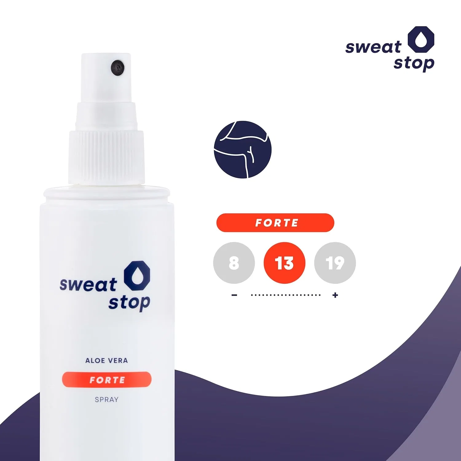 Дезодорант-антиперспирант аэрозольный Sweat Stop Aloe Vera Forte, 100 мл, Нейтральный — фото 2
