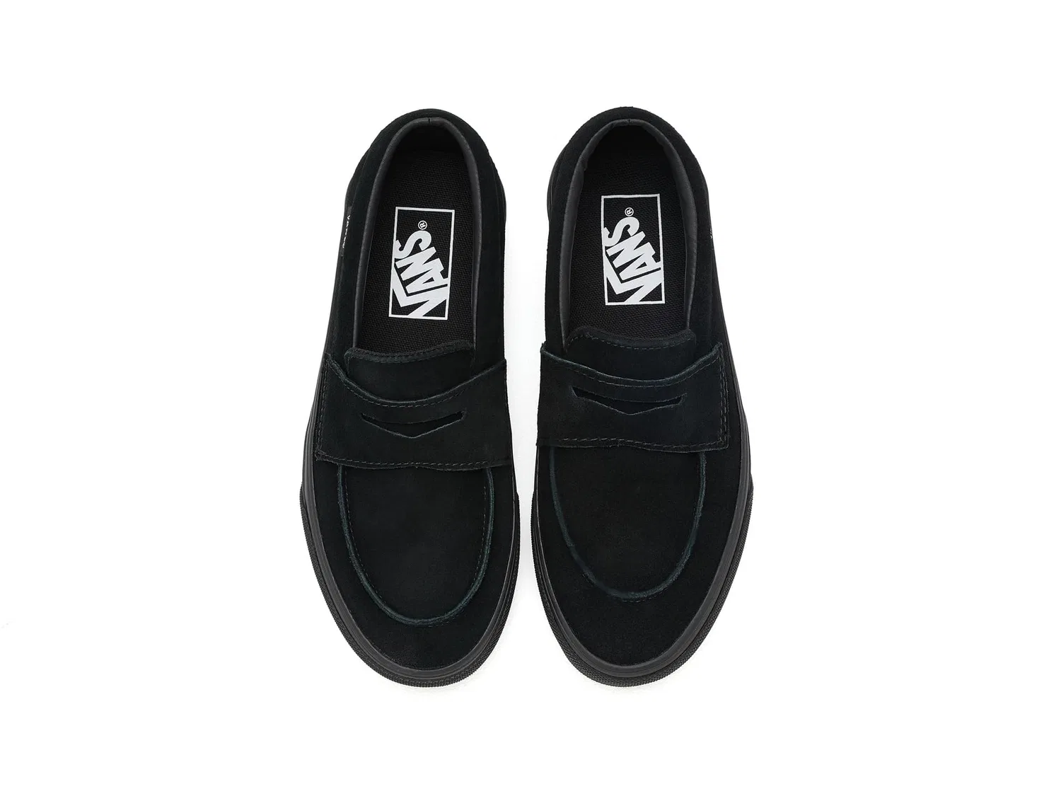 Лоферы Loafer 53 (для больших детей) Vans Kids, Black/Black — фото 3