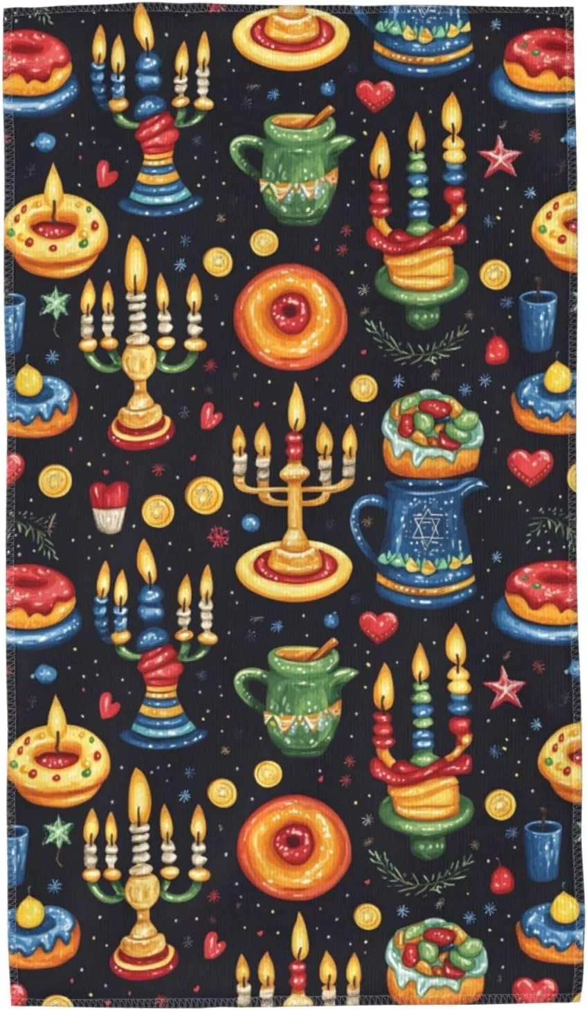 Микрофибровая салфетка для лица Nevjipu, 69,5 x 40,6 см, Festival of Lights