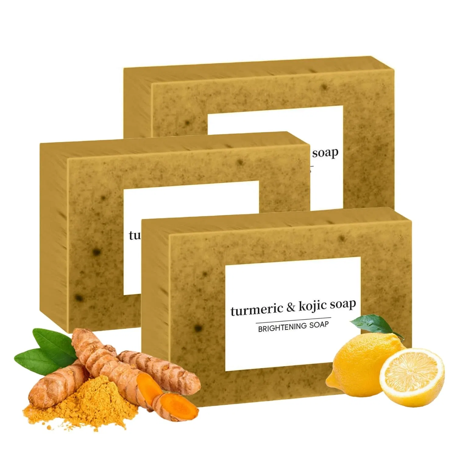 Твердое мыло Kojic Acid Soap, Generisch, набор 3 шт, 100 г