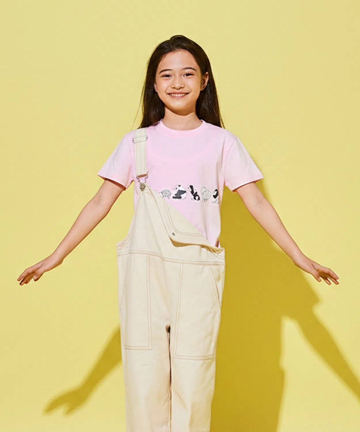 Детская футболка с принтом YOUNG&OLSEN The DRYGOODS STORE Adventure World, Pink