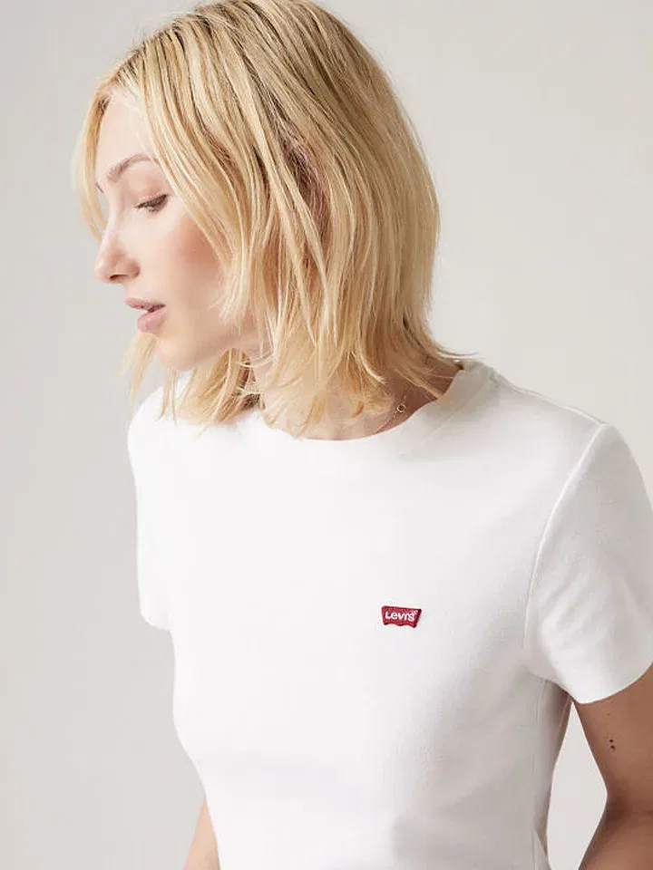 Женская футболка Essential Levi's, White — фото 4