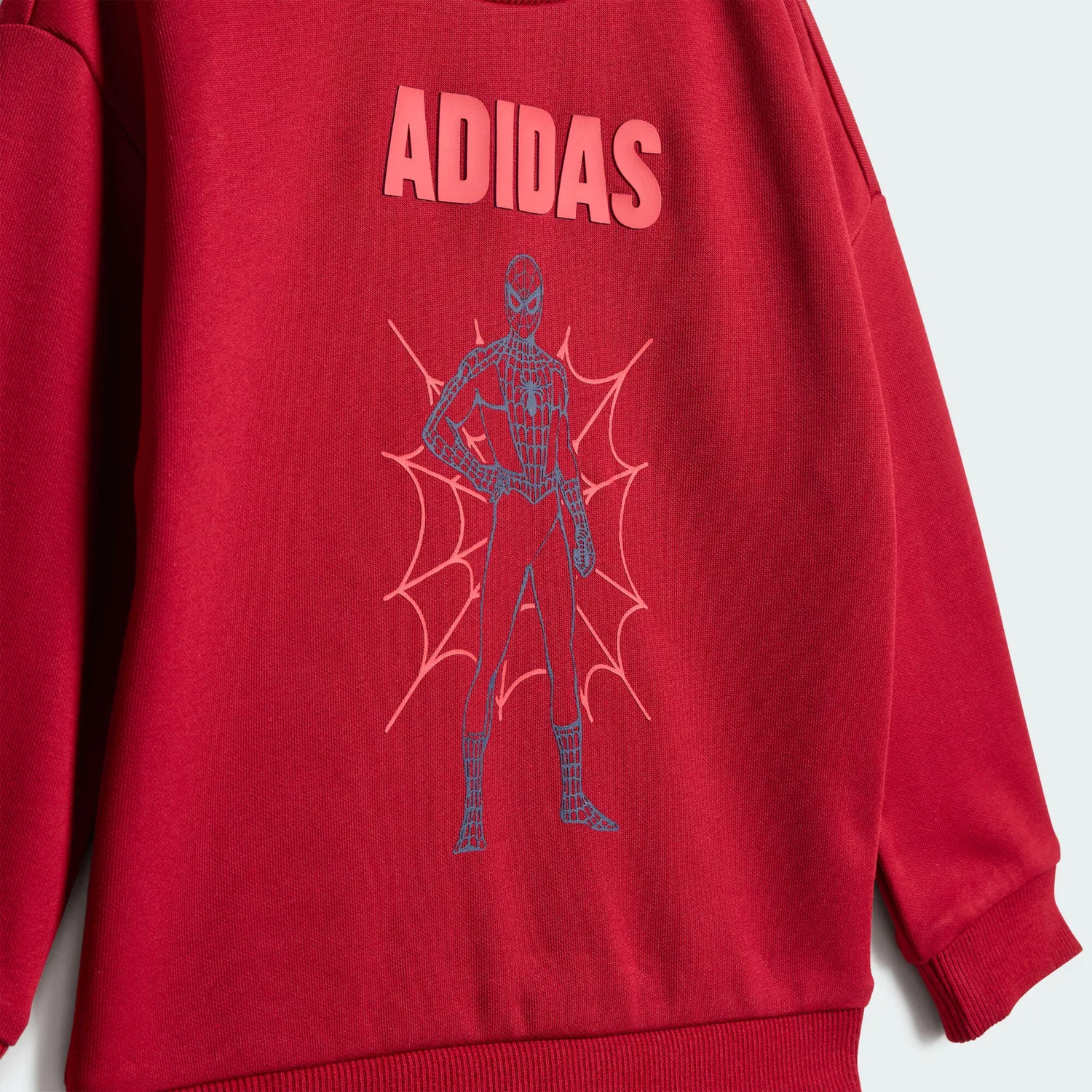 Детский спортивный костюм с принтом Spider-Man Adidas Marvel, Rot Weiss — фото 2