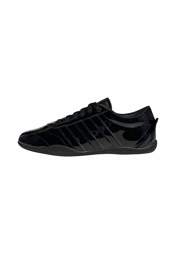 Детские кроссовки Grand Court Lo для девочек (юниорская модель) Adidas Sportswear, черный