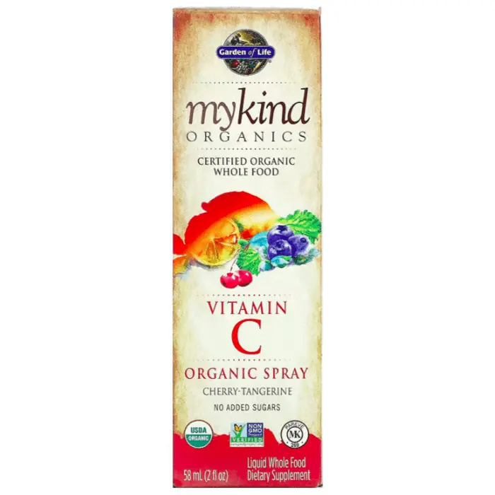 

Витамин C Garden of Life MyKind Organics вишня и мандарин, 58 мл