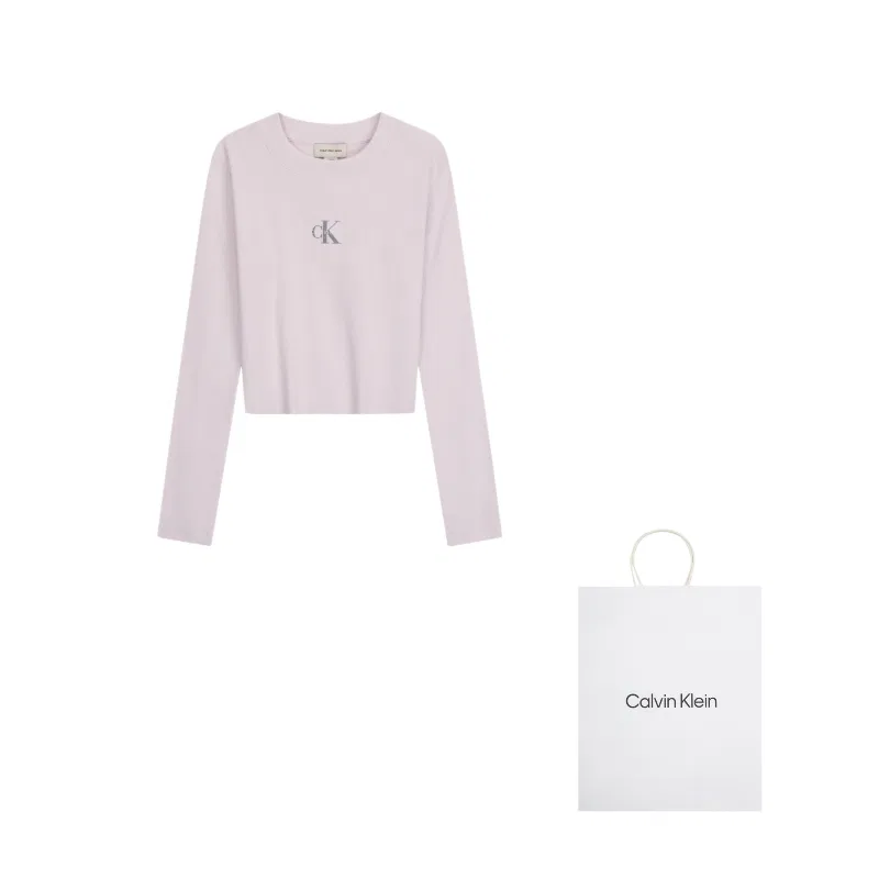 Футболка женская с подарочным набором, Calvin Klein, Light Pink