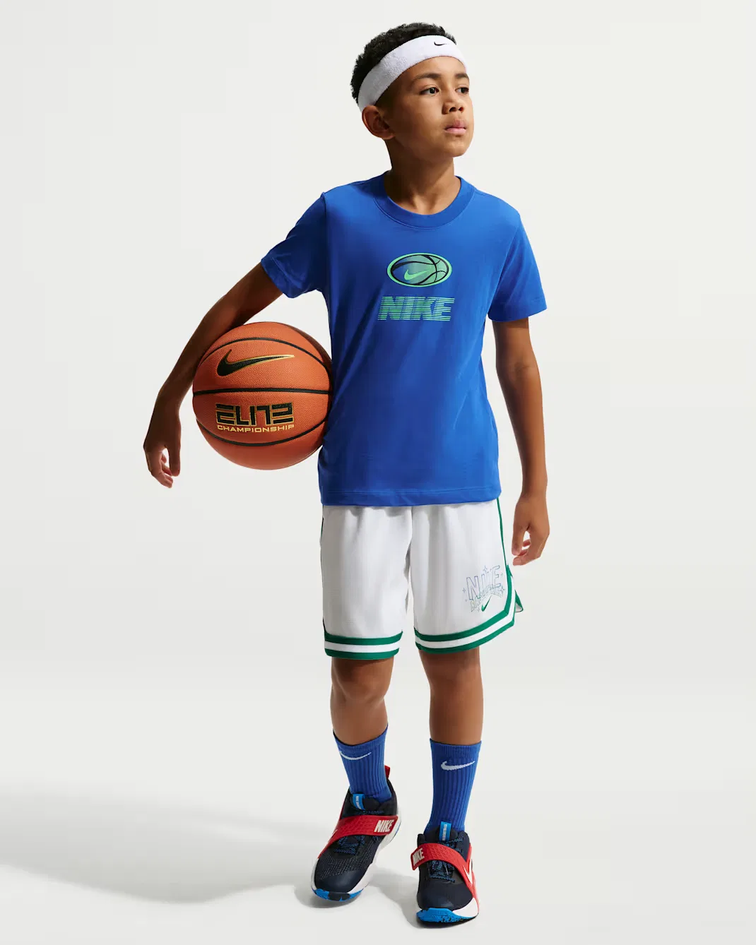 Детская футболка Dri-FIT Nike, Game Royal — фото 4