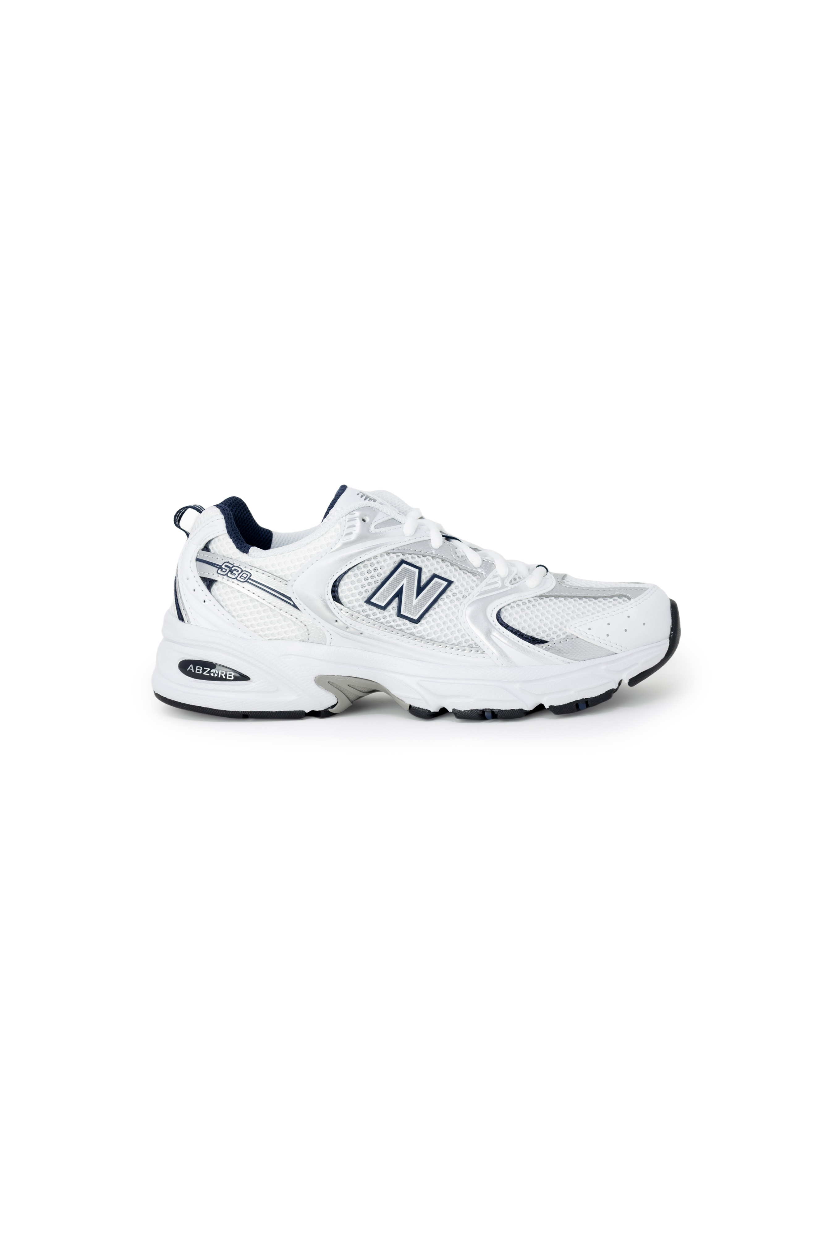 Кроссовки женские New Balance 530 комбинированные, бело-синий