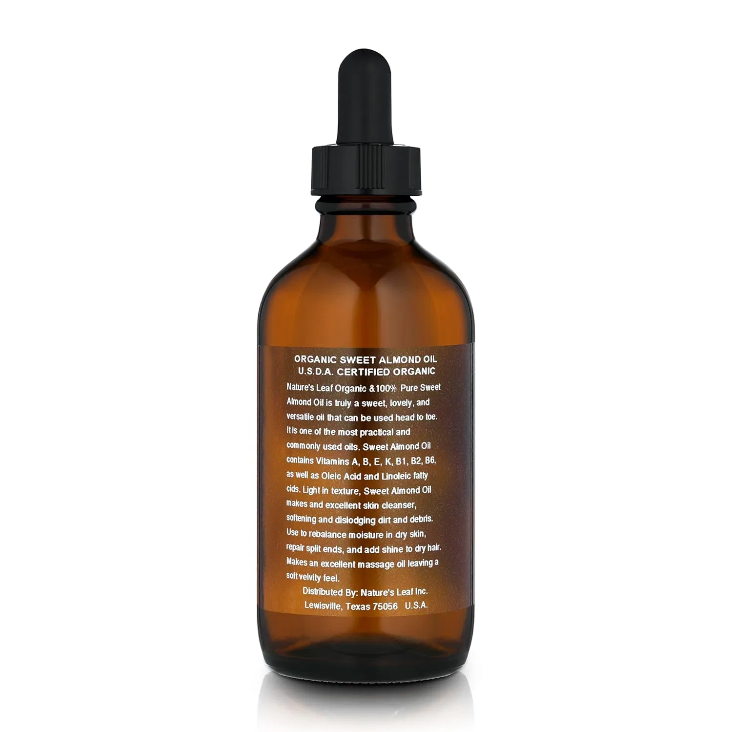 Масло Organic Sweet Almond Oil, OSAO, 118 мл — фото 2