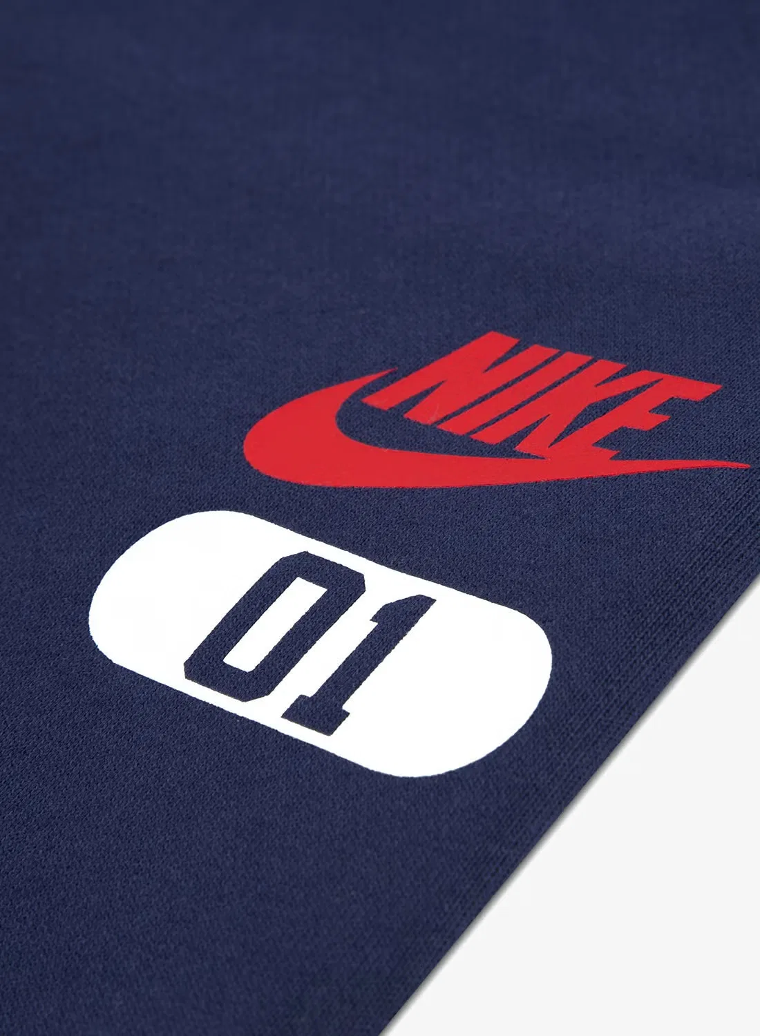 Спортивные штаны из флиса для мальчиков Nike, темно-синий — фото 3