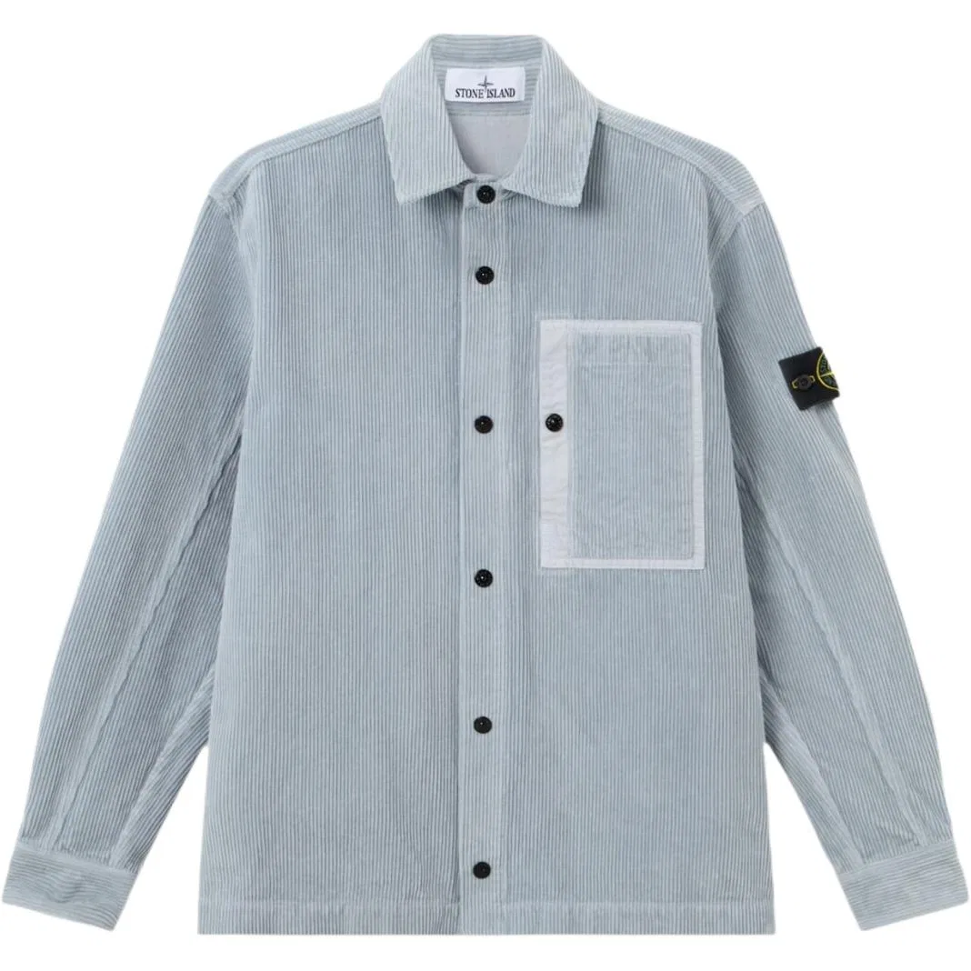Мужская куртка с лацканами прямого кроя FW26 Jackets STONE ISLAND