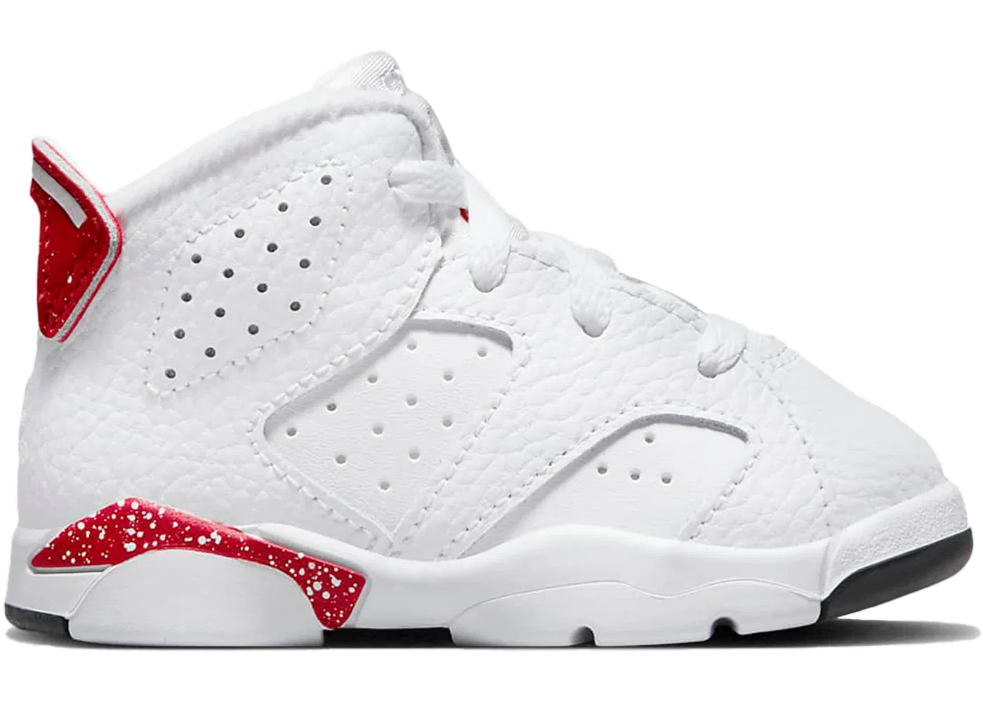 Детские кроссовки Lifestyle Jordan 6 Retro Jordan, White/University Red-Black