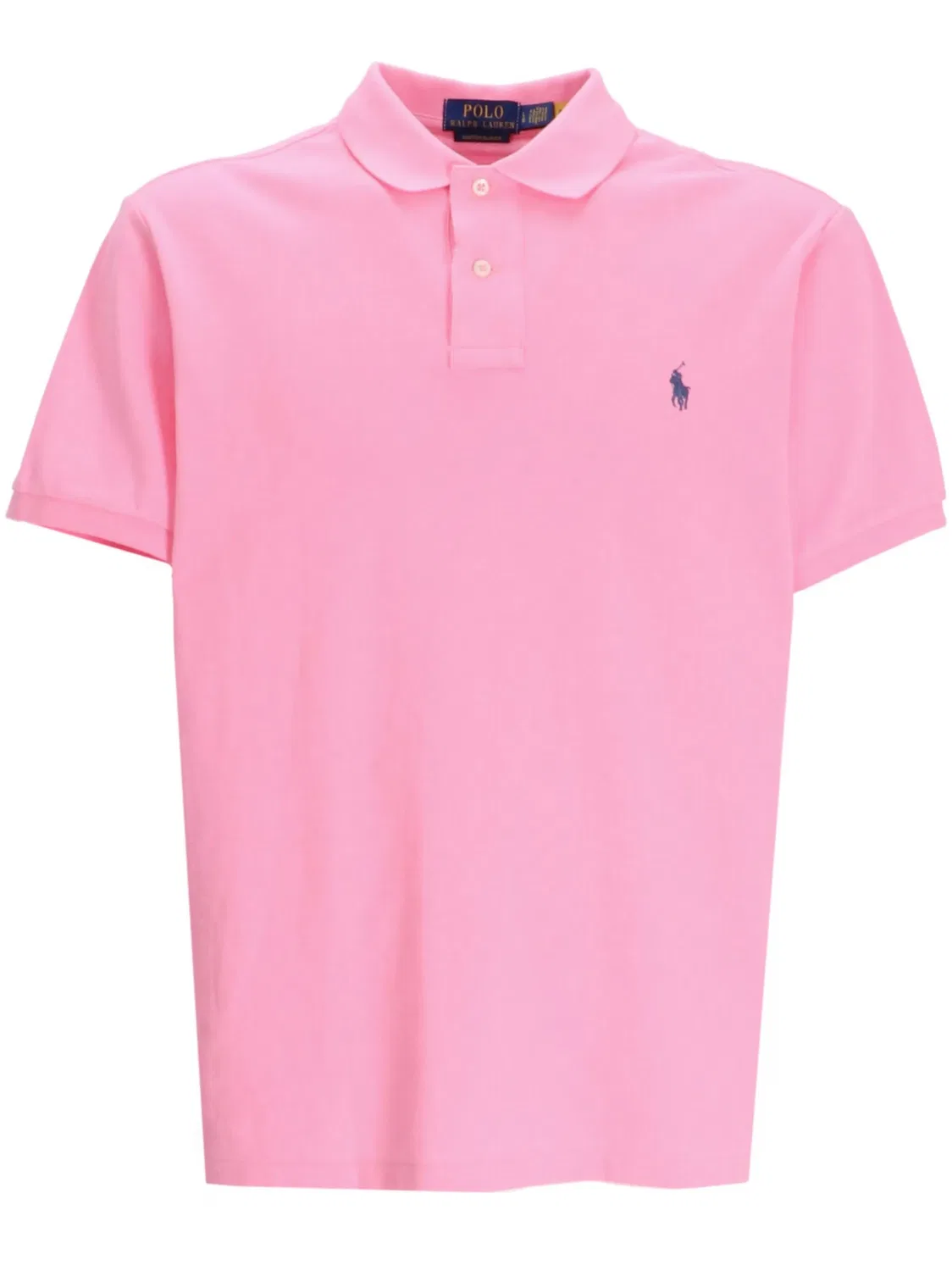 Поло с вышитым логотипом Pony Polo Ralph Lauren, розовый