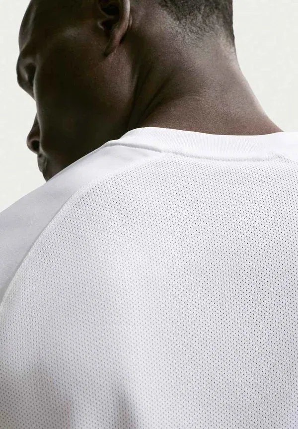 Футболка хлопковая Nike Dri-fit Park VII Nike Performance, White, белый — фото 4
