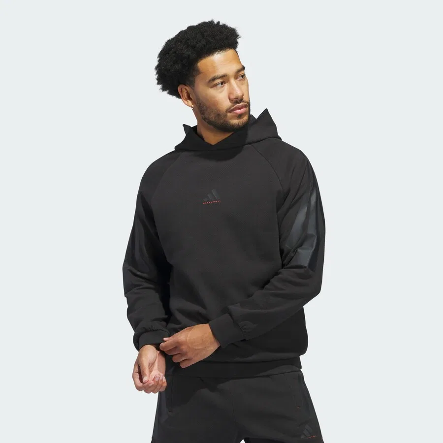 Спортивная толстовка ADIDAS PERFORMANCE 'Spacer' черного цвета — фото 3