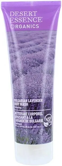 Гель для душа Bulgarian Lavender, Desert Essence, 236.59 мл
