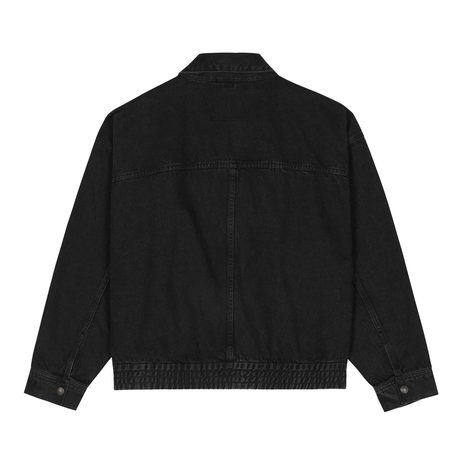 Детская джинсовая куртка с отложным воротником Levis, Black — фото 3