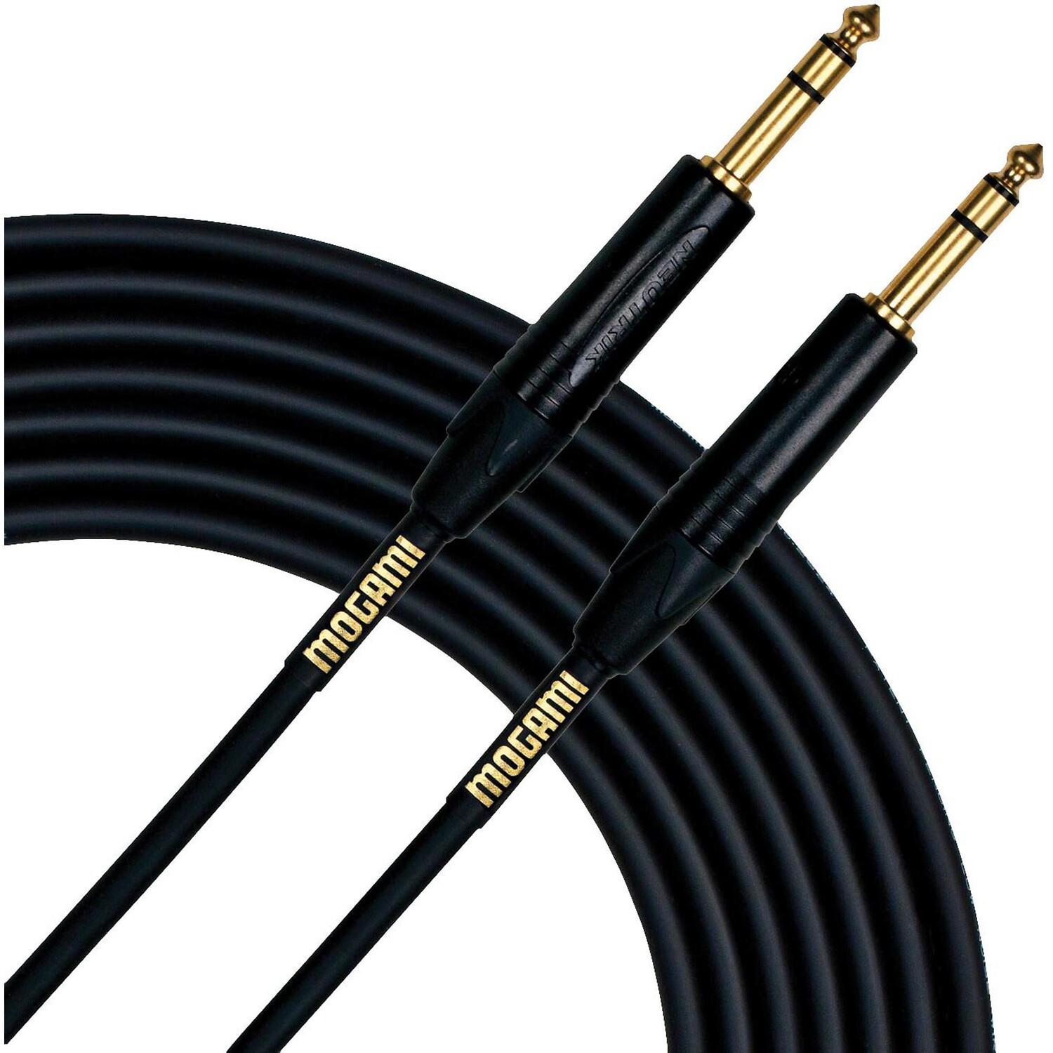 

Патч-кабель Mogami Gold TRS длиной 10 футов.