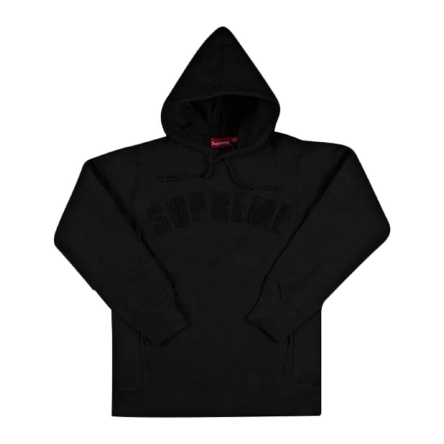 

Худи Supreme Scarface Chenille Arc Logo Sweatshirt, черный
