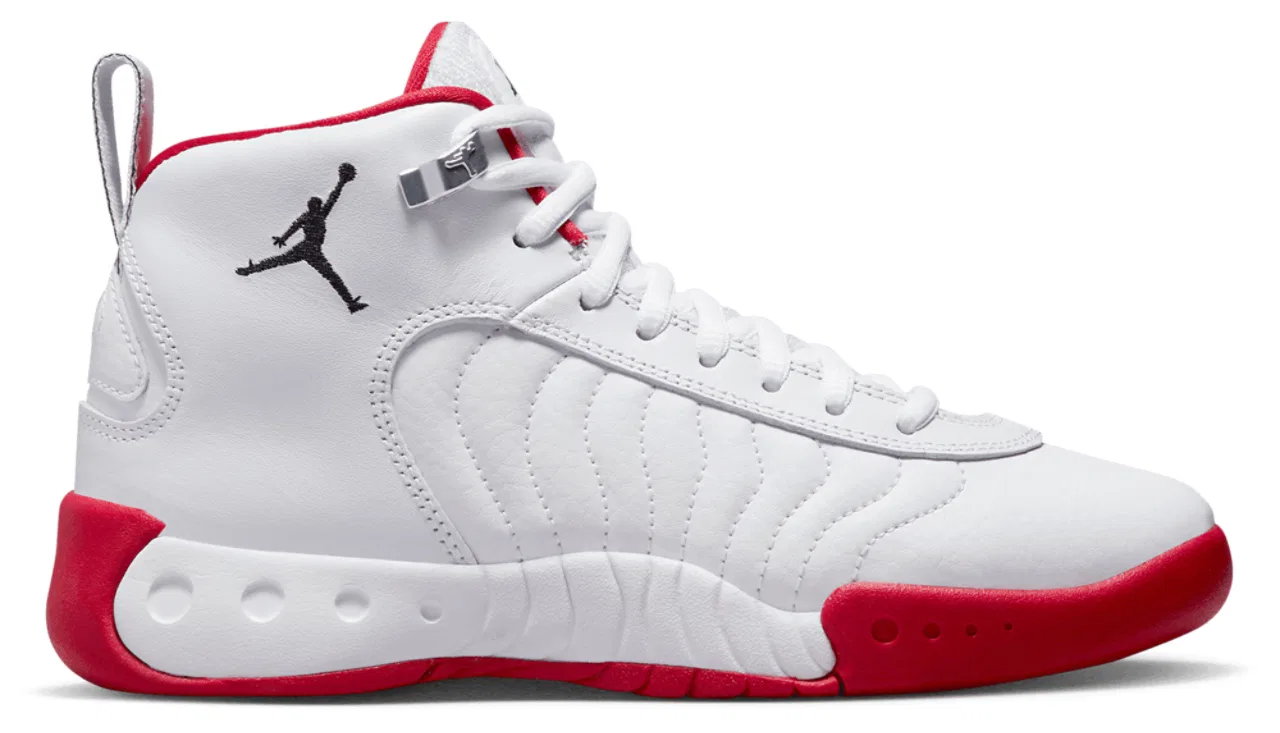 Кроссовки для мальчиков Jumpman Pro Jordan, цвет White/Black/True Red