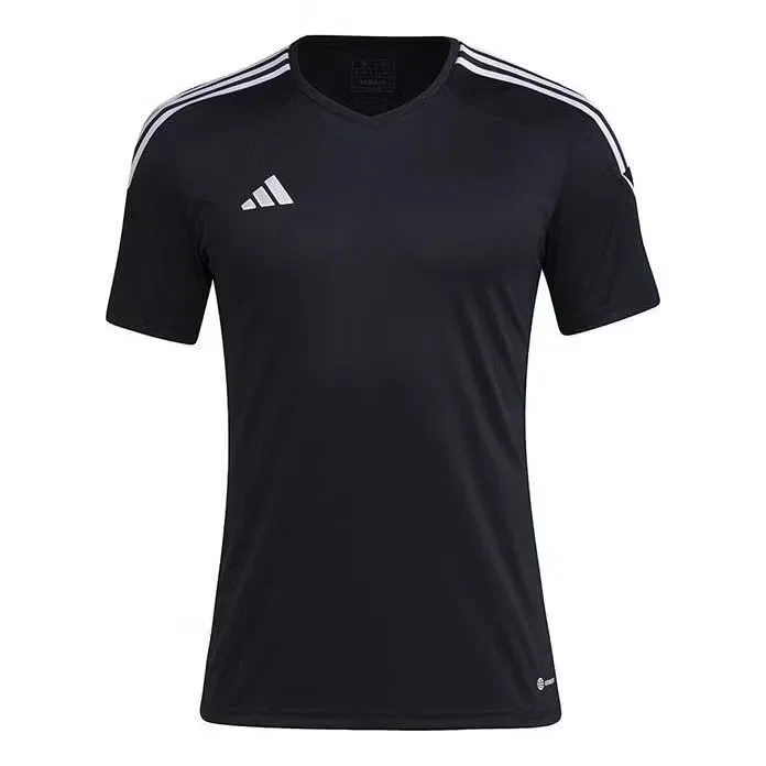 Футболка спортивная с логотипом Tiro 23 League Adidas, черный