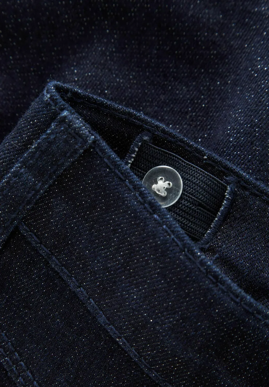 Джинсовая юбка с блестками - юбка А-силуэта Name It, Dark Blue Denim — фото 3