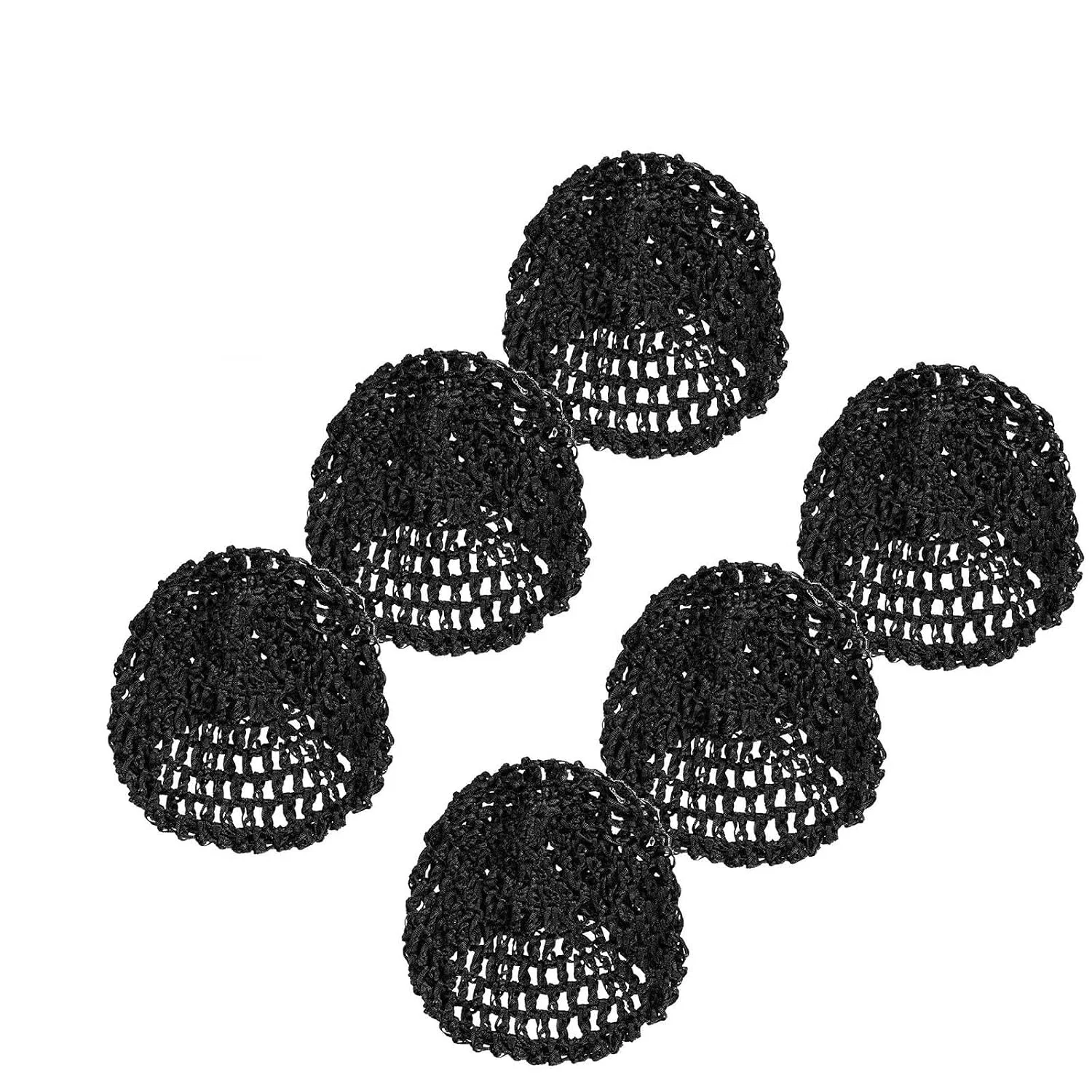 Сетка для волос, 6 шт, Black Generisch