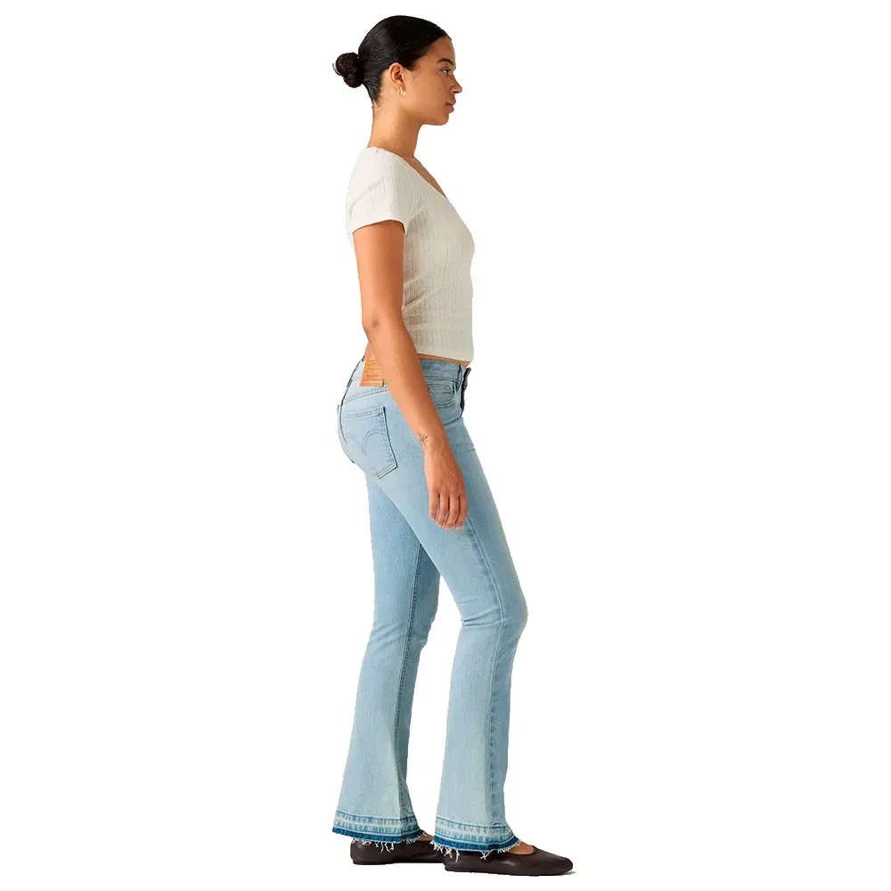 Женские джинсы с низкой посадкой 006KC Slim Boot Cut Fit Levi's, Blue — фото 4