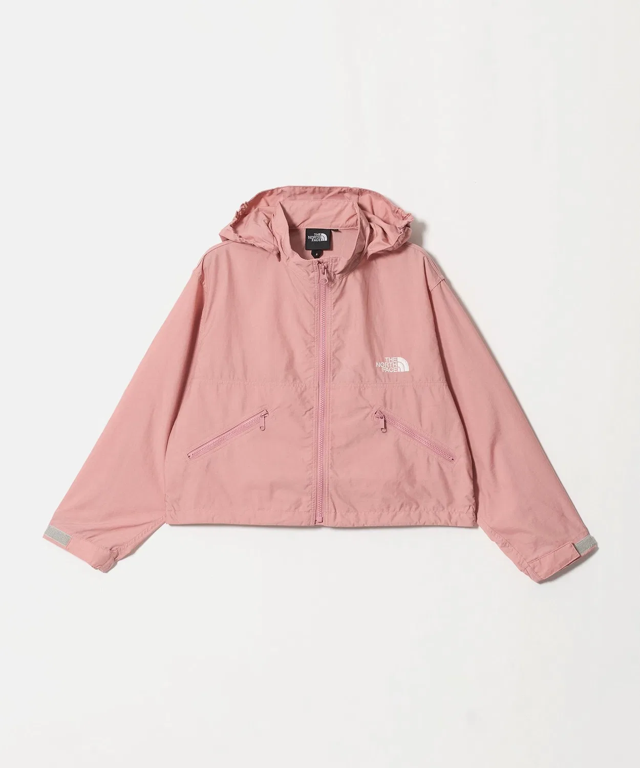 Детская куртка из нейлона с принтом, модель Short Compact THE NORTH FACE, Pink