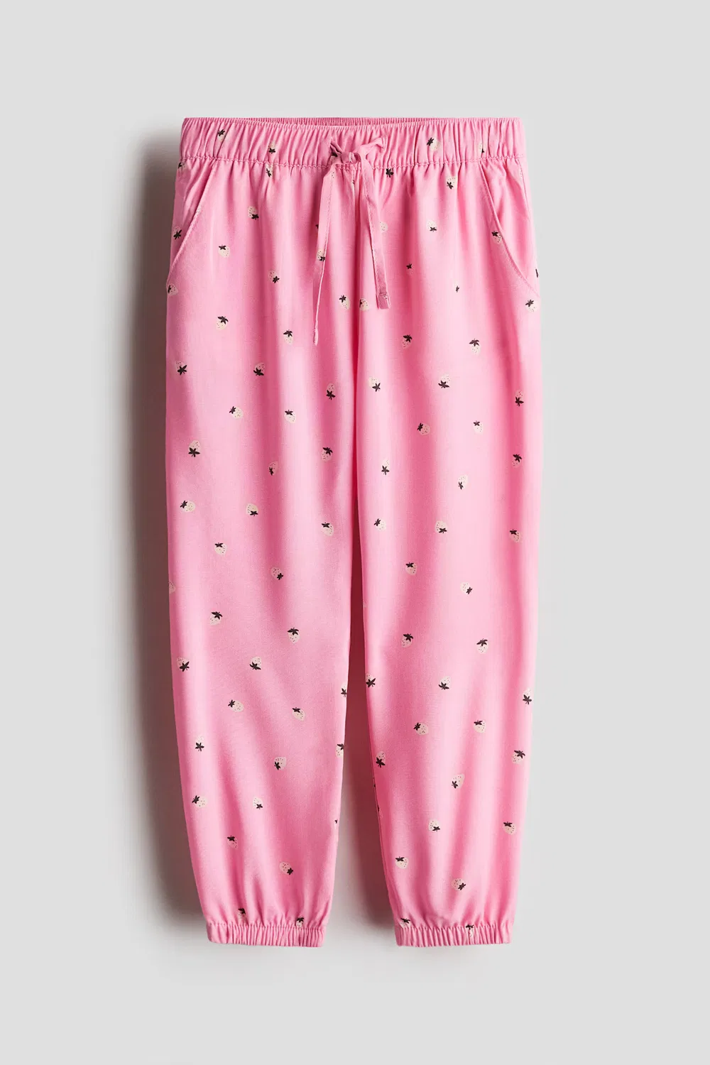 Спортивные брюки из тканого материала H&M, Rosa/Erdbeeren