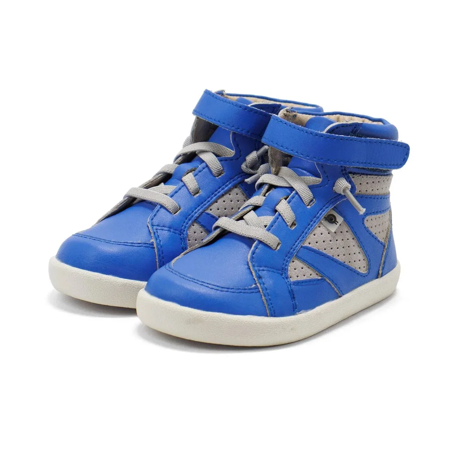 Детские кроссовки с эластичными шнурками New Leader Old Soles, Neon Blue — фото 3
