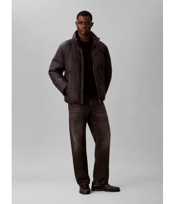 Мужская зимняя куртка из нейлона Calvin Klein, черный — фото 2