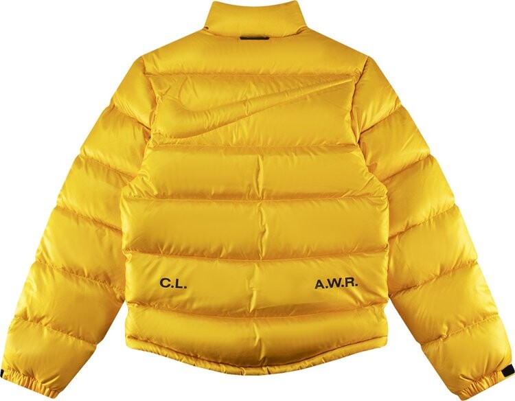 Пуховик Nike x NOCTA NRG AU Puffer Jacket 'University Gold', золотой — фото 3