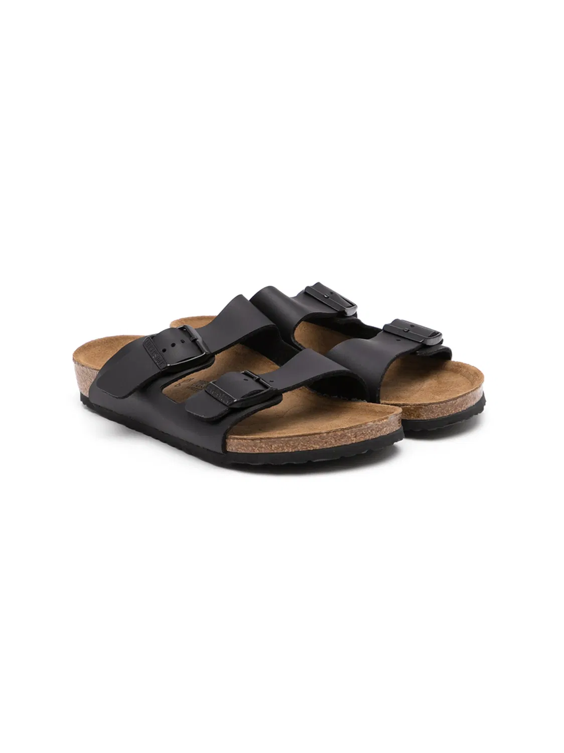 Сандалии с двойной пряжкой Birkenstock, черный