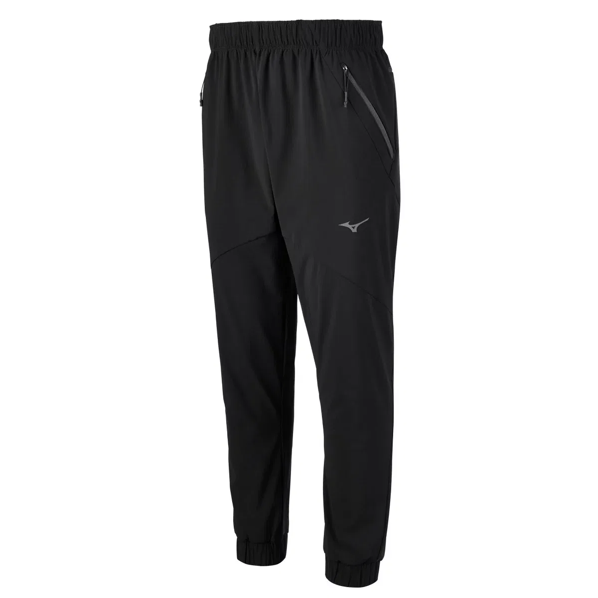 Детские штаны для активного отдыха с застежкой-кулиской Mizuno, Black