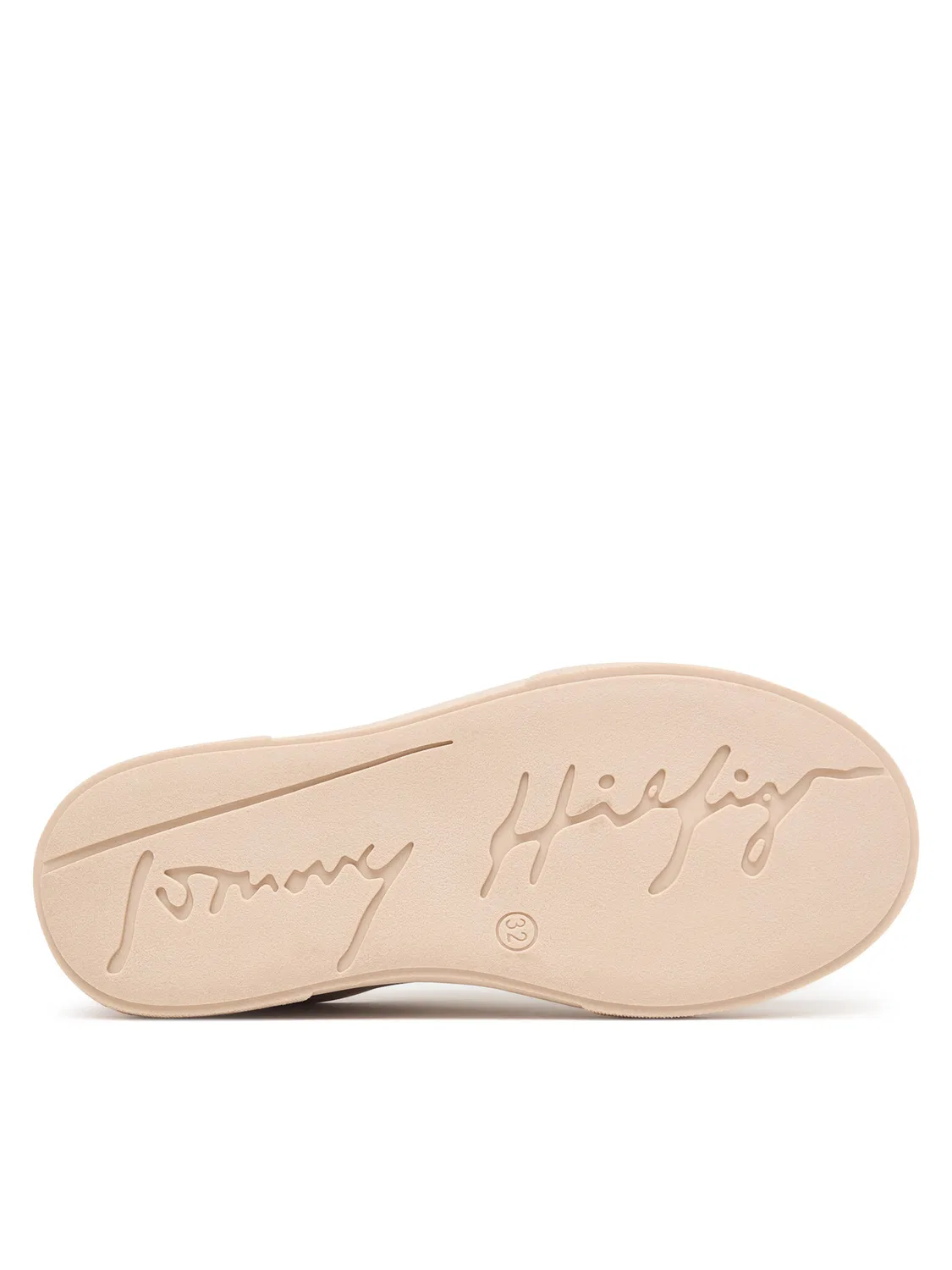 Кроссовки для девочки Low Cut Lace-Up Sneaker Tommy Hilfiger, светло-бежевый — фото 4