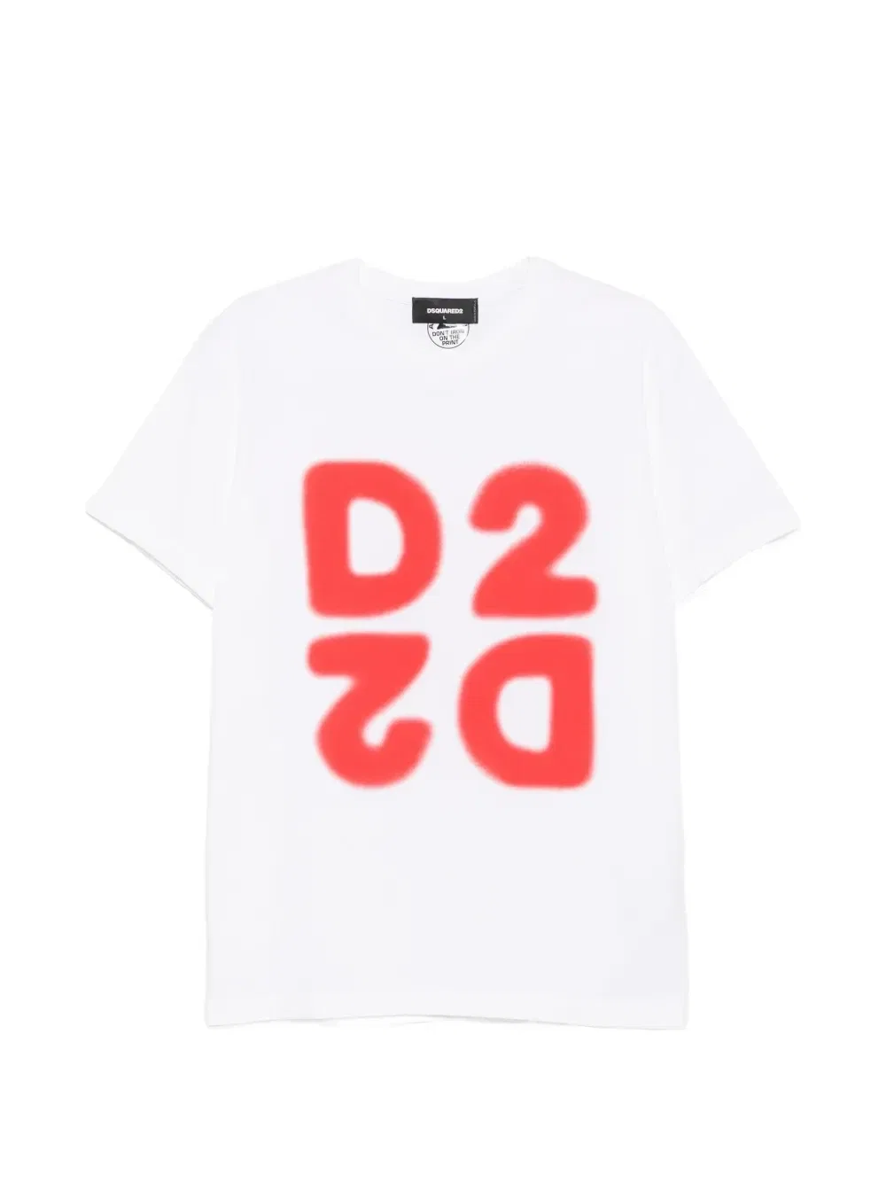 Футболка с логотипом Cool Fit Dsquared2, белый