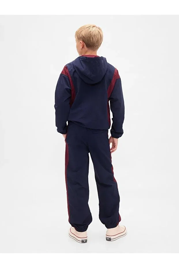 Детские спортивные штаны для мальчиков с принтом Gap, Navy Blue-001 — фото 4
