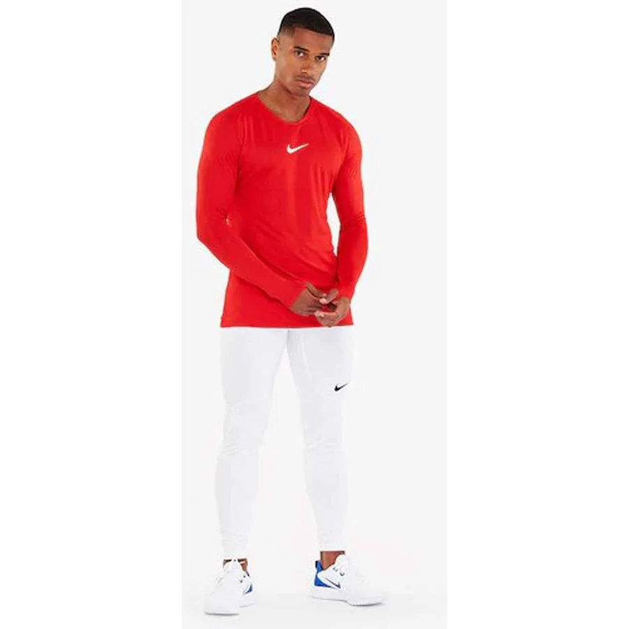 Мужской свитшот с длинным рукавом Nike M Dry Park 1stlyr Jsy Ls, Красный — фото 2