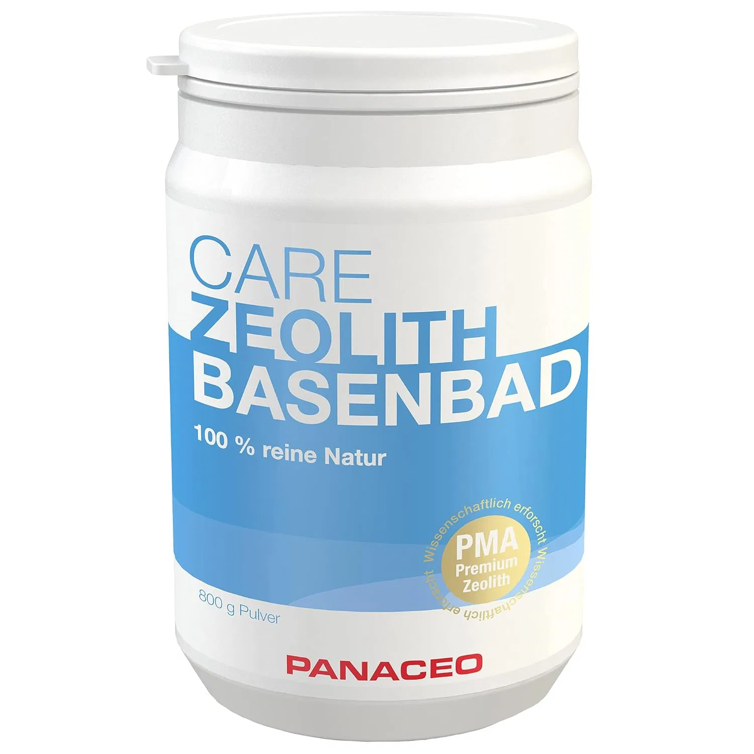 Соль для ванн PANACEO Zeolite, 800 г, Aloe Vera