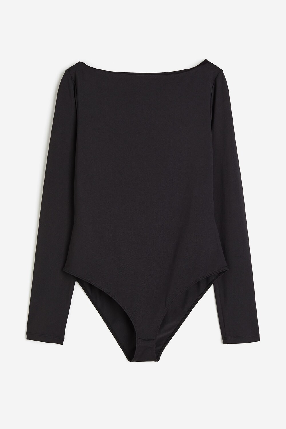 

Боди H&M Boat-neck, черный