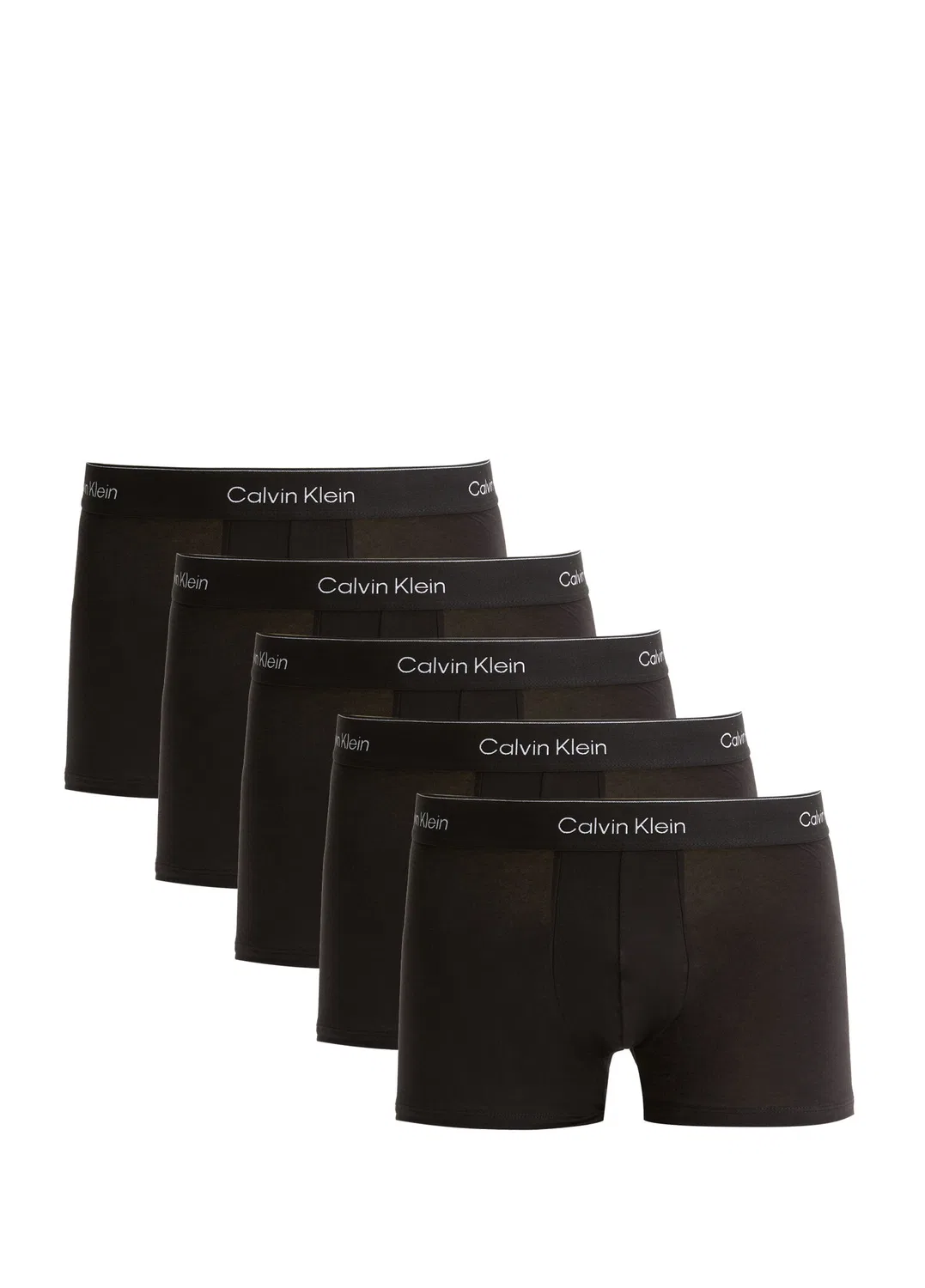 Боксеры 5шт Calvin Klein, black